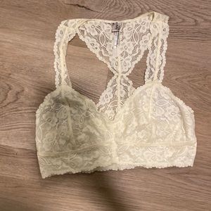 Free people lace bralette